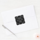 Recherche de noir et argent autocollants Mariée