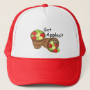 Recherche de pomme casquettes Rouge