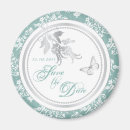 Recherche de damassé ronds magnets Floral