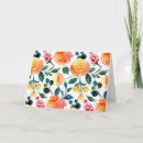 Recherche de motif floral vœux cartes Fleurs d'eau