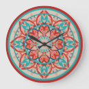 Recherche de mandala orange horloges Boho