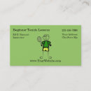 Recherche de professeur de tennis cartes visite Enfants