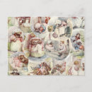 Recherche de collage vintage cartes postales Mignon