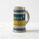 Recherche de guerre chopes Drapeau ukrainien