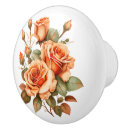 Recherche de fleur orange boutons et poignées de porte Rose