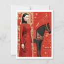 Recherche de fleurs rouges cartes postales Cheval