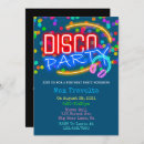 Recherche de disco invitations Fête d'anniversaire de danse