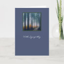 Recherche de arbre solitaire cartes postales Bleu