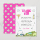 Recherche de golf remerciements cartes Bleu