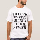 Recherche de de chiffre romain tshirts Chiffres romains