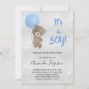 Recherche de oursons baby shower invitations Mignon