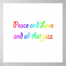 Recherche de peace and love posters Hippie