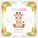 Recherche de girafe adorable autocollants Safari