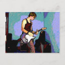 Recherche de musique guitare cartes postales Pour enfants