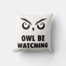 Recherche de chouette coussins Illustration du hibou