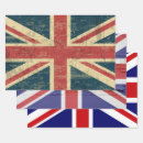 Recherche de drapeau royaume uni papier cadeau Anglais