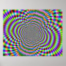 Recherche de optical illusions posters Psychedelic