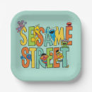 Recherche de sesame street assiettes Monstre de cookies
