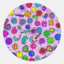 Recherche de dessin médical autocollants Virus