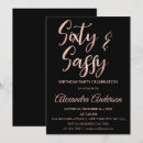 Recherche de sassy invitations Soixante