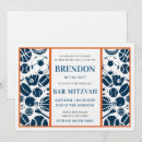 Recherche de soccer bar bat mitzvah invitations Basket