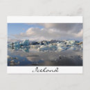 Recherche de glacier de jokulsarlon cartes postales Islande