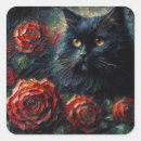Recherche de chats romantiques autocollants Floral
