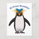 Recherche de pingouins mignons cartes postales Oiseau