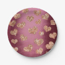 Recherche de burger assiettes en papier Rose