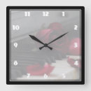 Recherche de pianos horloges Touches piano