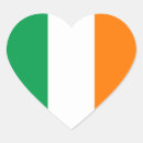 Recherche de coeur orange autocollants Irlande