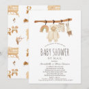 Recherche de clothesline baby shower invitations Boho