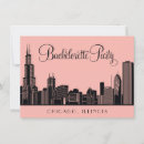Recherche de ville de chicago invitations Vintage