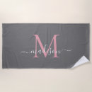 Recherche de serviettes de plage Monogrammé