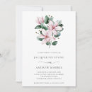 Recherche de magnolia mariage invitations Fleurs de magnolia