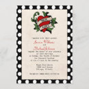 Recherche de rockabilly mariage invitations Vintage