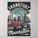 Recherche de villes allemandes posters De voyage vintage