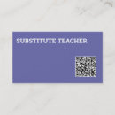 Recherche de professeur préscolaire cartes visite Apprentissage