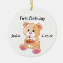 Recherche de premier anniversaire ornements Pour enfants