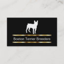 Recherche de boston cartes visite Éleveur de chiens
