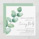 Recherche de watercolor eucalyptus mariage invitations Minimaliste