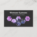 Recherche de hexagones cartes visite Customer
