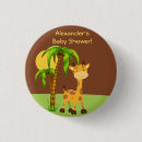 Recherche de girafe badges Baby shower