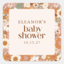 Recherche de baby shower vintage autocollants Rétro