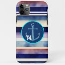 Recherche de rayures de marin iphone coques Ancre