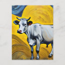 Recherche de vache bleue cartes postales Mignon