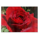 Recherche de fleur rouge planches à découper Rose