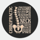Recherche de spine autocollants Chiropraticien