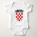 Recherche de drapeau de la croatie bébé vêtements Croate