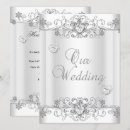 Recherche de diamant de coeur invitations Argent